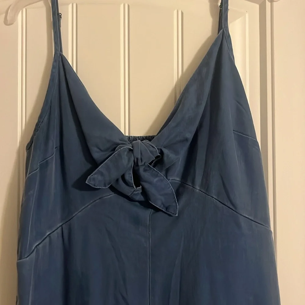 Denim colored jumpsuit - Picture 2 of 3
